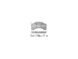 Disk Balatası Knorr WABCO Meritor