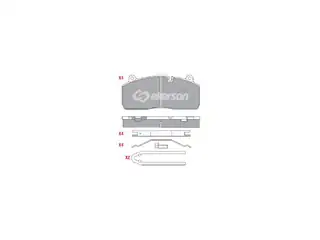 Disk Balatası Knorr WABCO Meritor