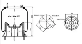 Komple Körük Plastik Piston Renault Midlum Premium Magnum
